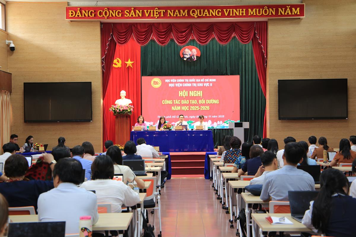 Hội nghị công tác đào tạo, bồi dưỡng năm học 2025 - 2026