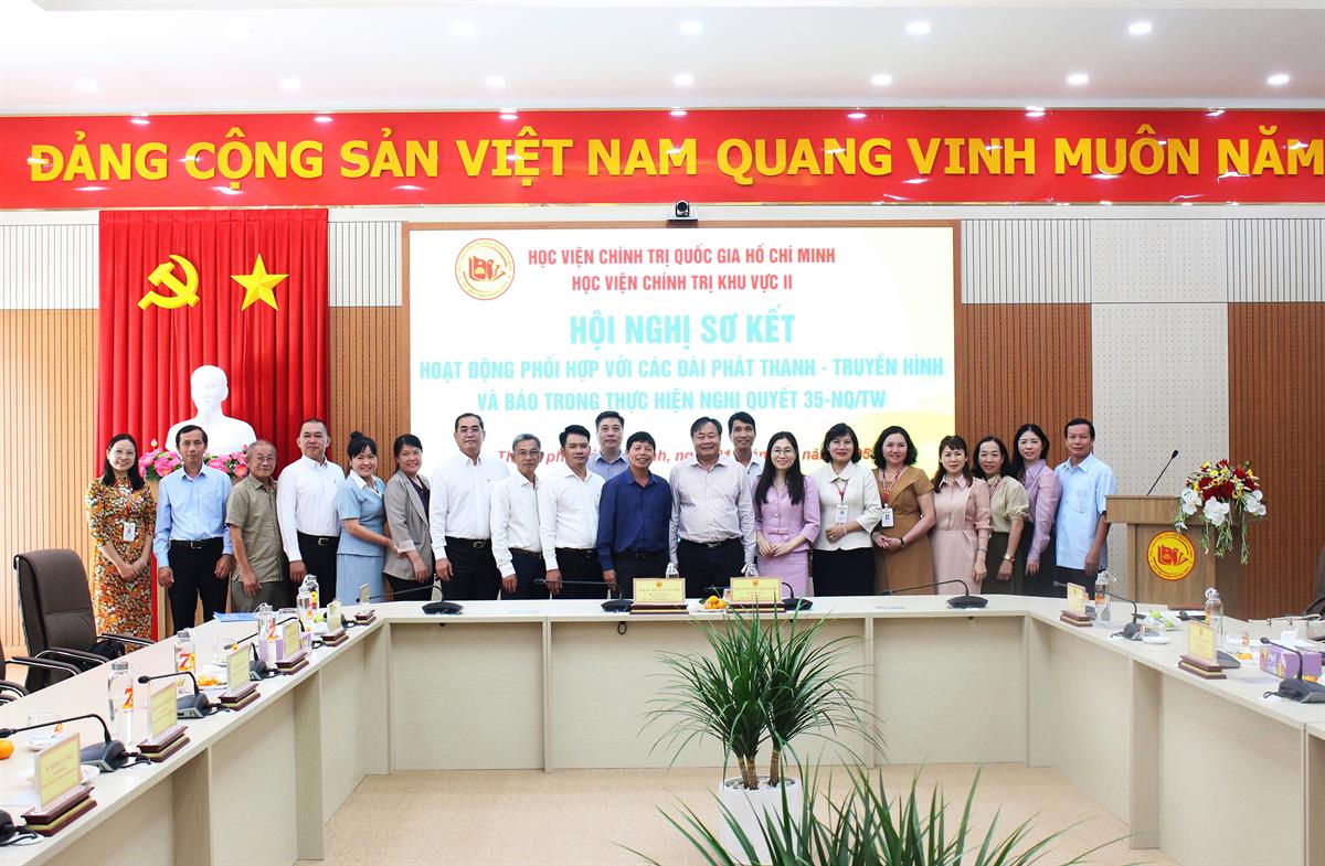 Hội nghị Sơ kết hoạt động phối hợp với Đài Phát thanh - Truyền hình và Báo trong thực hiện Nghị quyết 35/NQ-TW