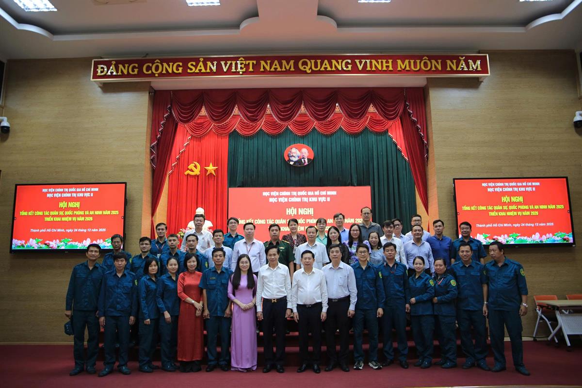 Hội nghị tổng kết công tác quân sự, quốc phòng và an ninh năm 2025, triển khai nhiệm vụ năm 2026