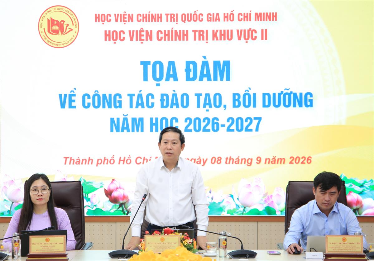Tọa đàm về công tác đào tạo, bồi dưỡng năm học 2026-2027