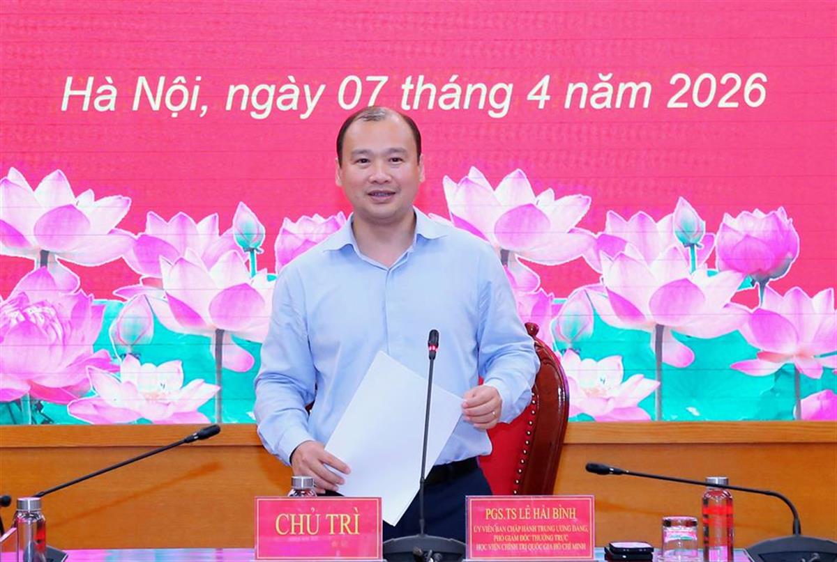 Học viện Chính trị quốc gia Hồ Chí Minh tổ chức Hội nghị triển khai đánh giá hiệu suất công việc (KPI)